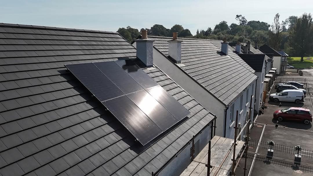 Apollo Solar installation - solar PV, heat pumps, and sustainable energy solutions across Ireland