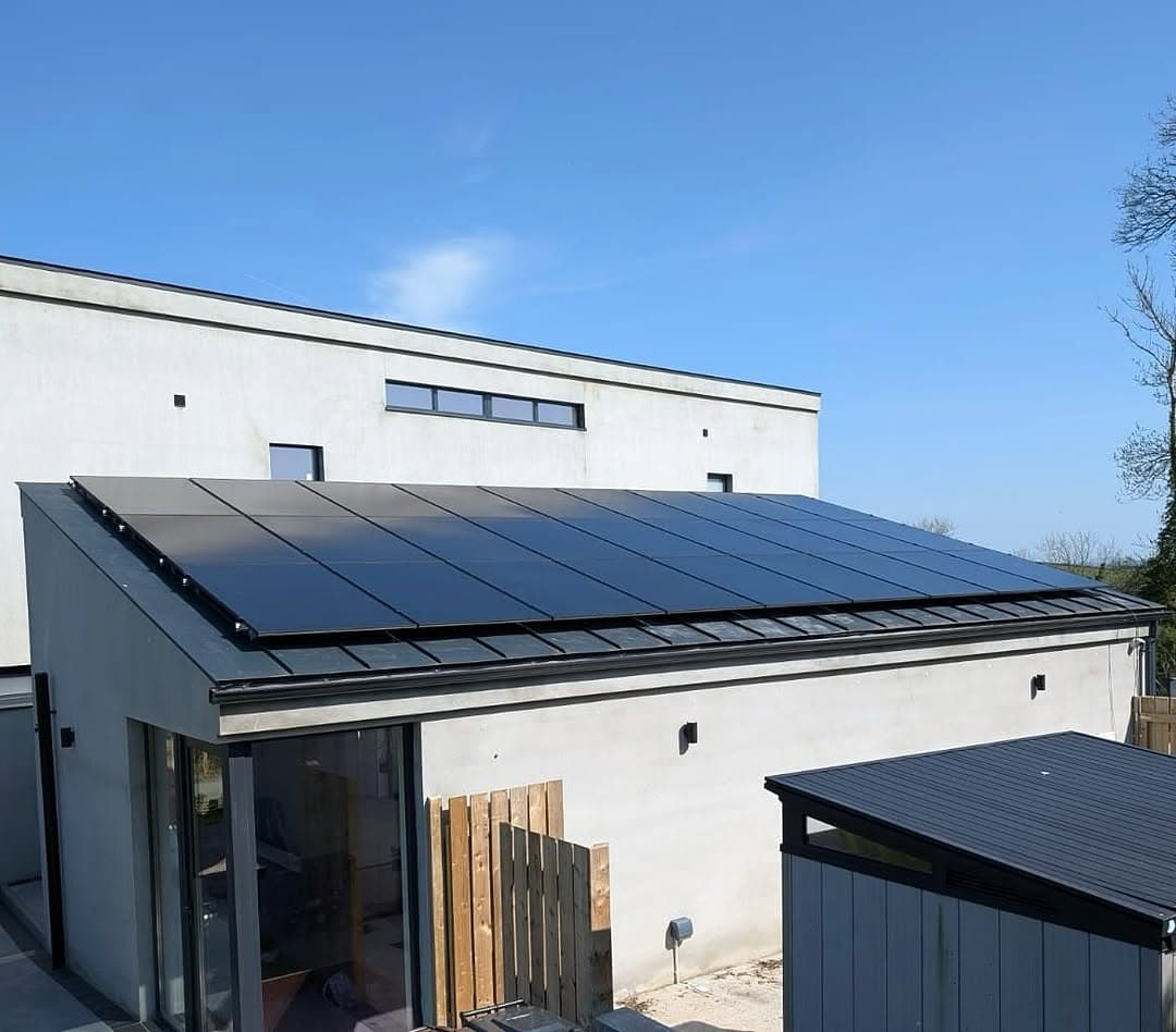 Apollo Solar installation - solar PV, heat pumps, and sustainable energy solutions across Ireland